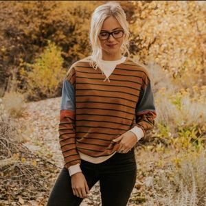 Roolee Stripe Pullover